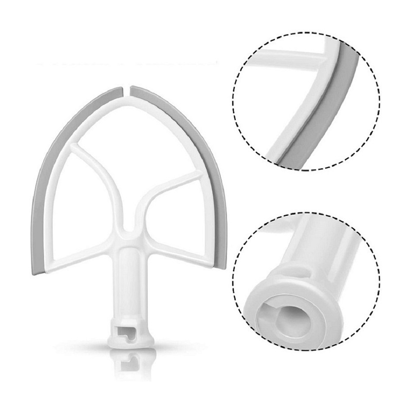 Stand Mixer Bowl - Batidor de Borde Flexible para Batidoras