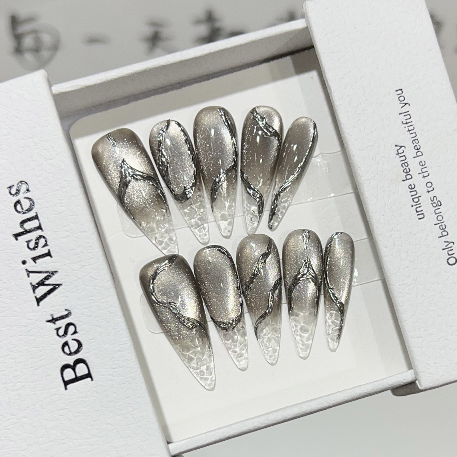 Decorating Tip Set - 10 Uds. De uñas postizas de