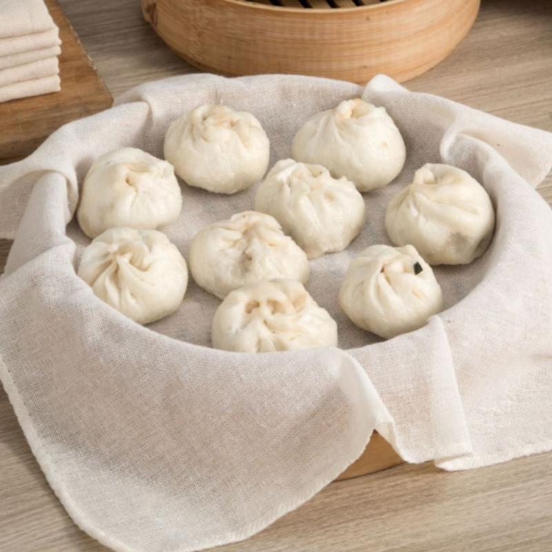 Kitchen Accessories For Baking - Paño de vapor redondo de algodón