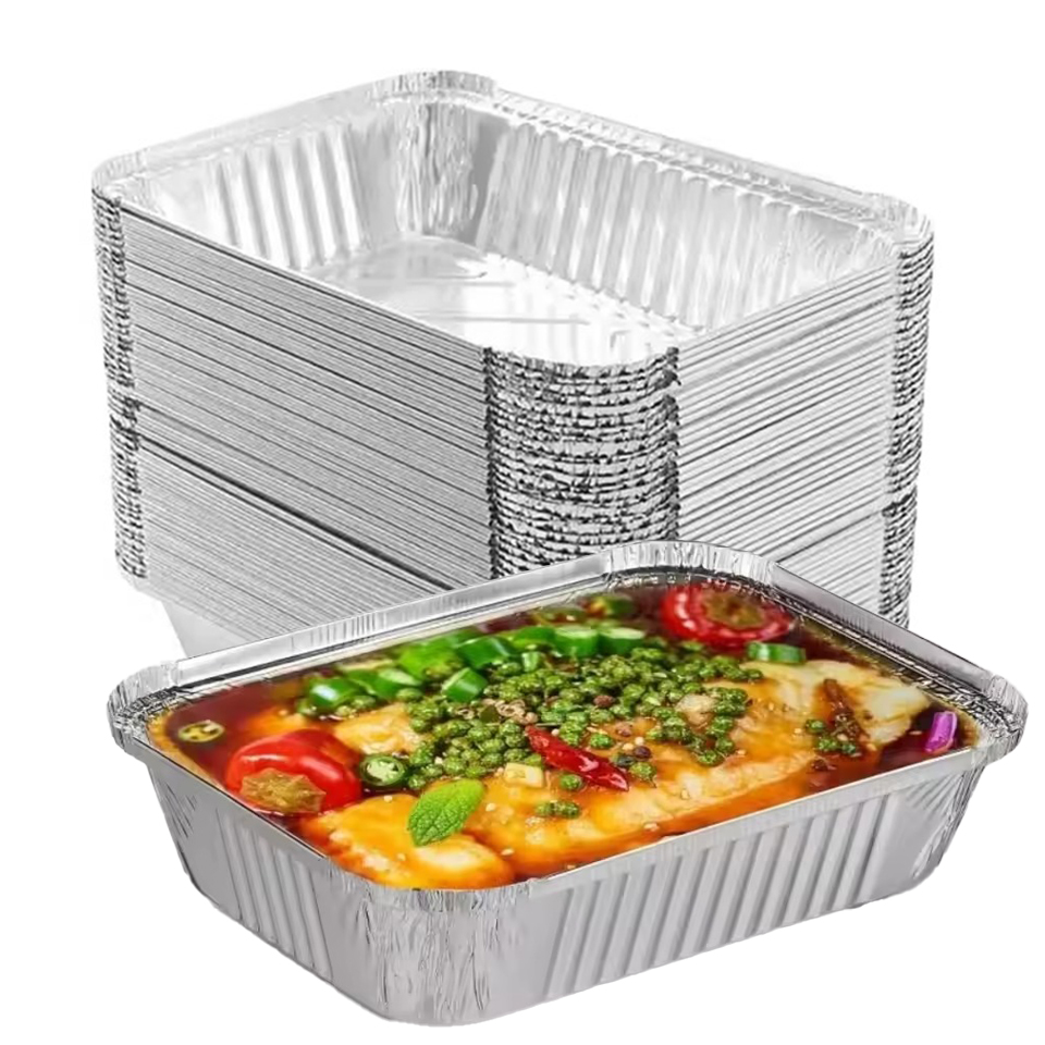 Kitchen Baking Pan Storage - 10/20 Unidades de Bandejas Desechables de