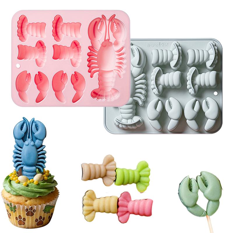 Kitchen Baking Cake - Molde de silicona de langosta para