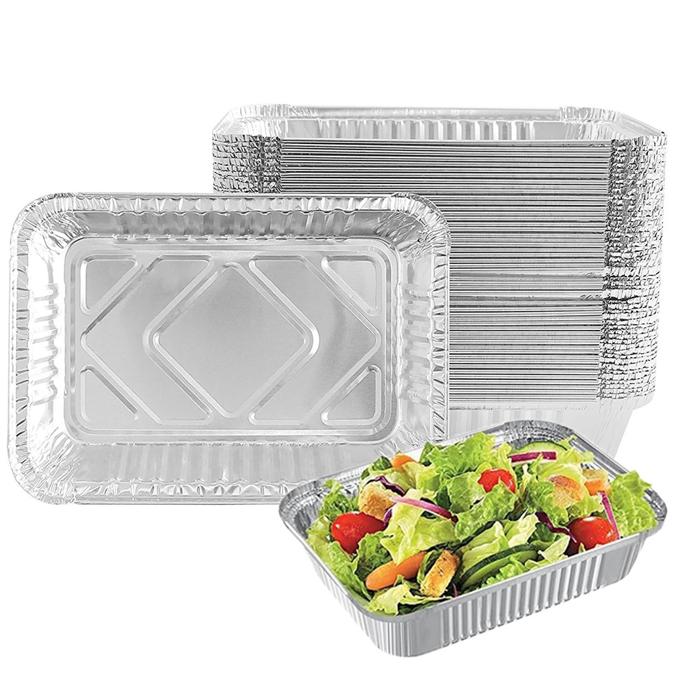 Kitchen Baking Pan Storage - 10/20 Unidades de Bandejas Desechables de