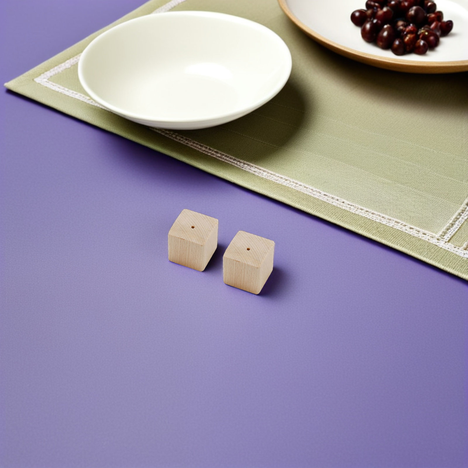 Kitchen Baking Cake - 2 Bases de Madera para Flores,