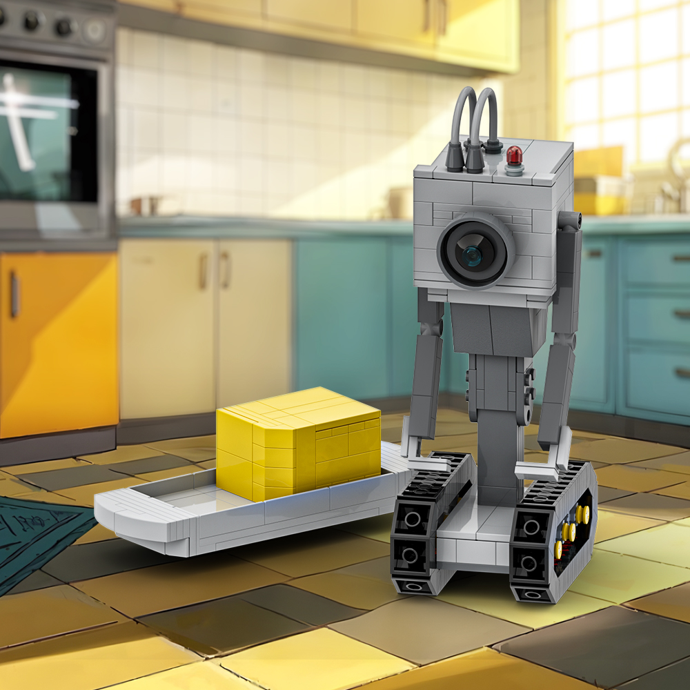 Kitchen Robot Baking - MOC Rick's Butter Robot modelo bloques