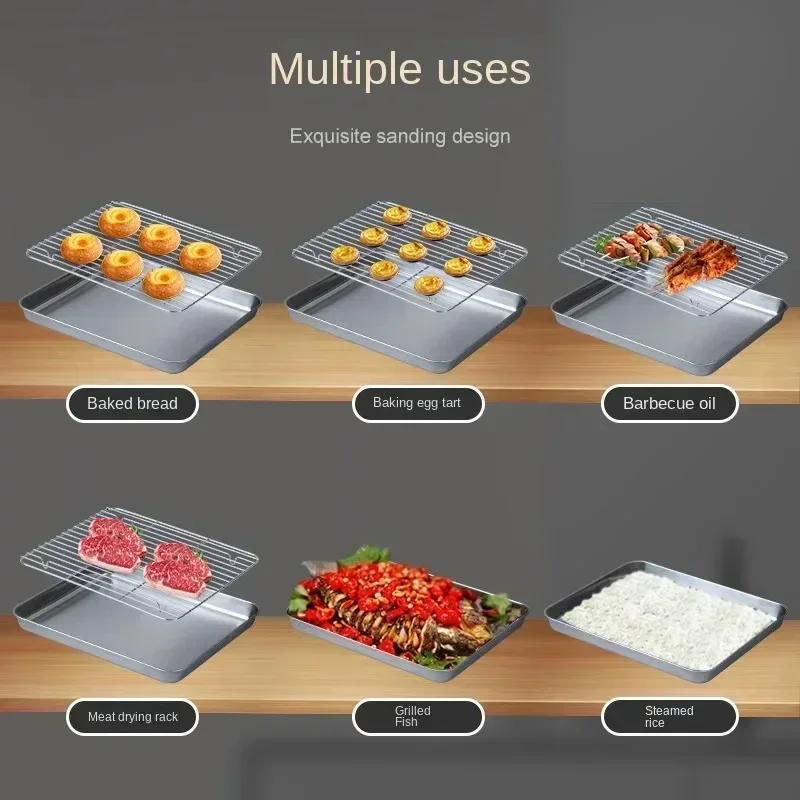 Bandeja para hornear de acero  - Kitchen Baking Rack reseña y precio