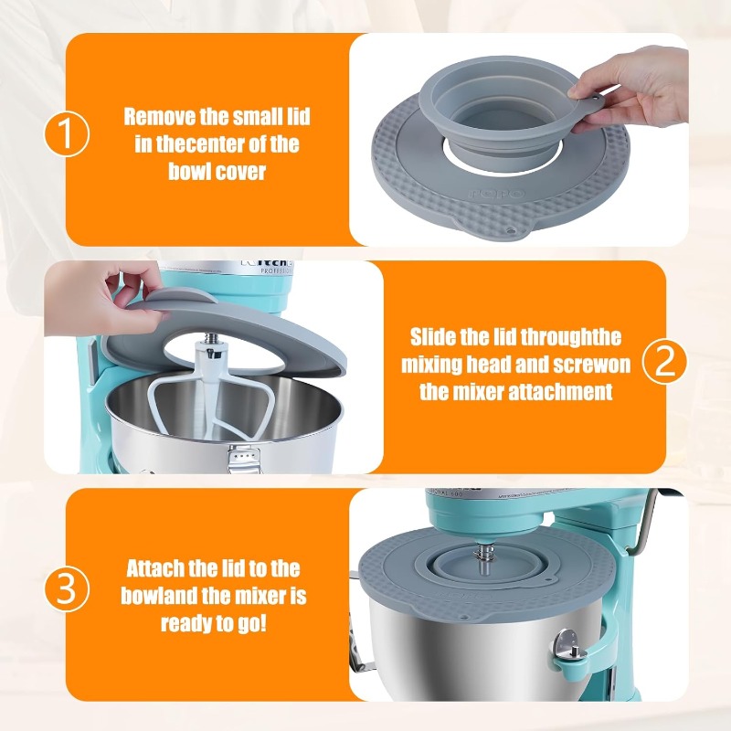 Tapa de Silicona para Tazón de - Stand Mixer Bowl reseña y precio