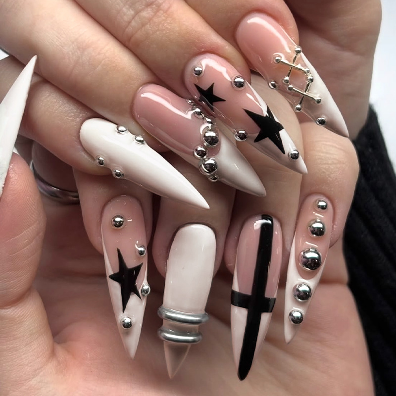 Juego de 24 Uñas Postizas Larg - Decorating Tip Set reseña y precio