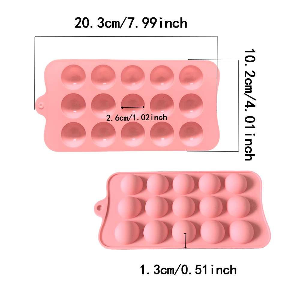 Molde semicircular de silicona - Kitchen Baking Molds reseña y precio