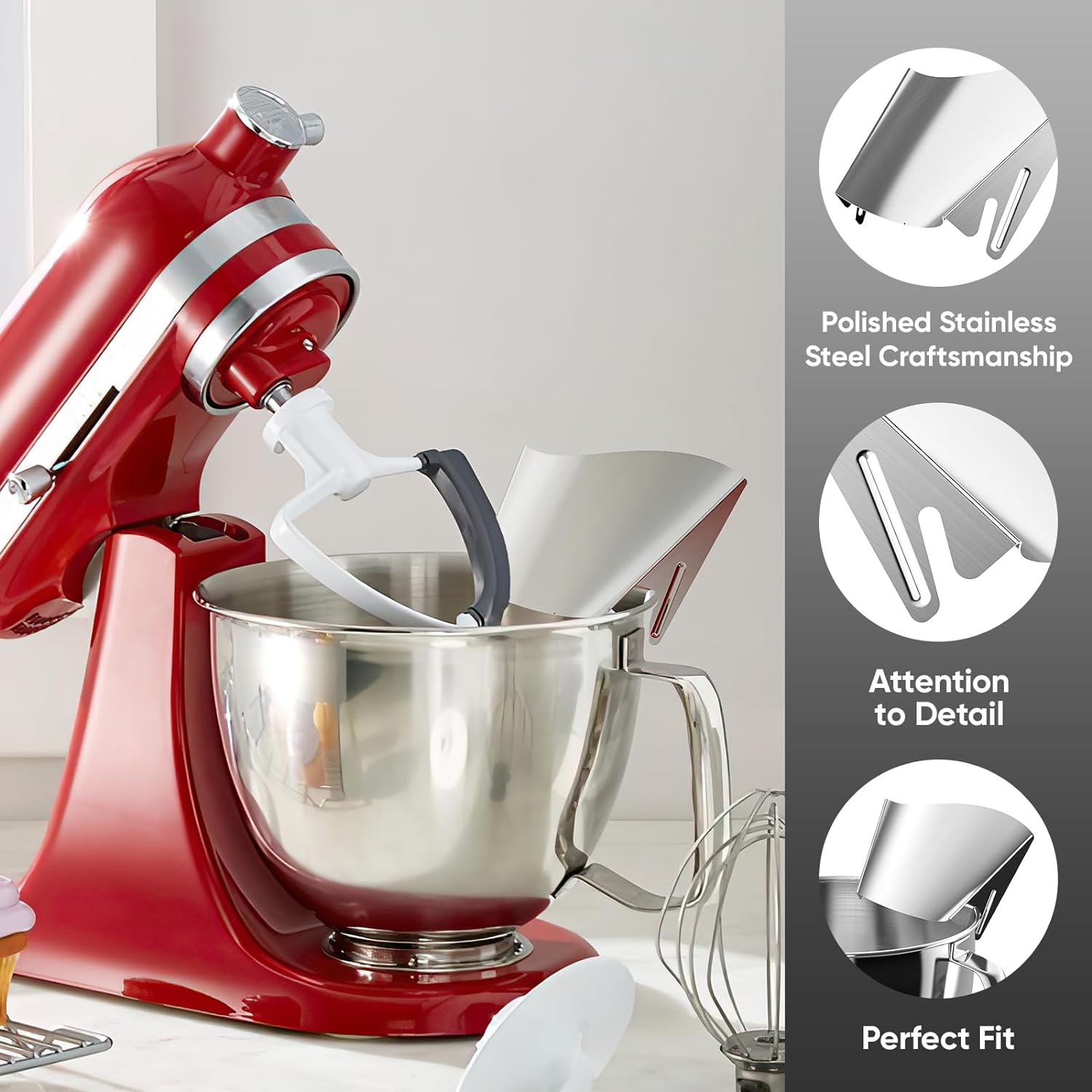 Canal de vertido para batidora - Stand Mixer Bowl reseña y precio