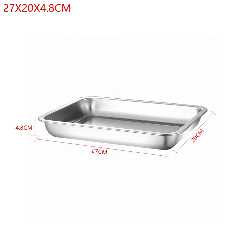 Bandejas profundas de acero in - Kitchen Baking Pan Storage reseña y precio