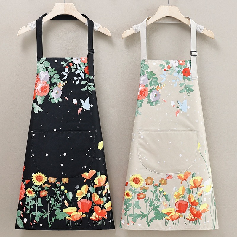 Delantal de cocina impermeable - Kitchen Baking Drawing reseña y precio