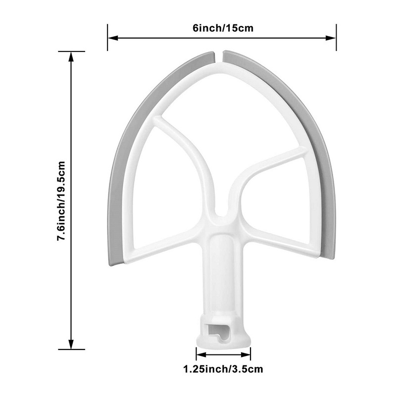 Batidor de Borde Flexible para - Stand Mixer Bowl reseña y precio