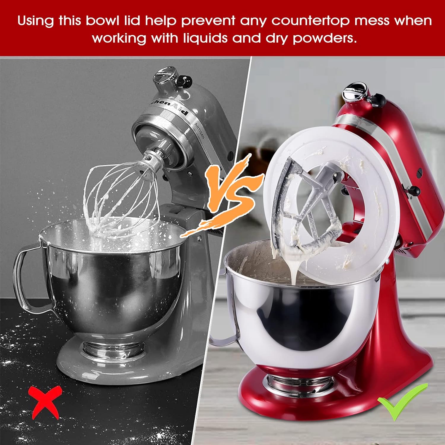 Cubierta de tazón MEZCLADOR PA - Stand Mixer Bowl reseña y precio