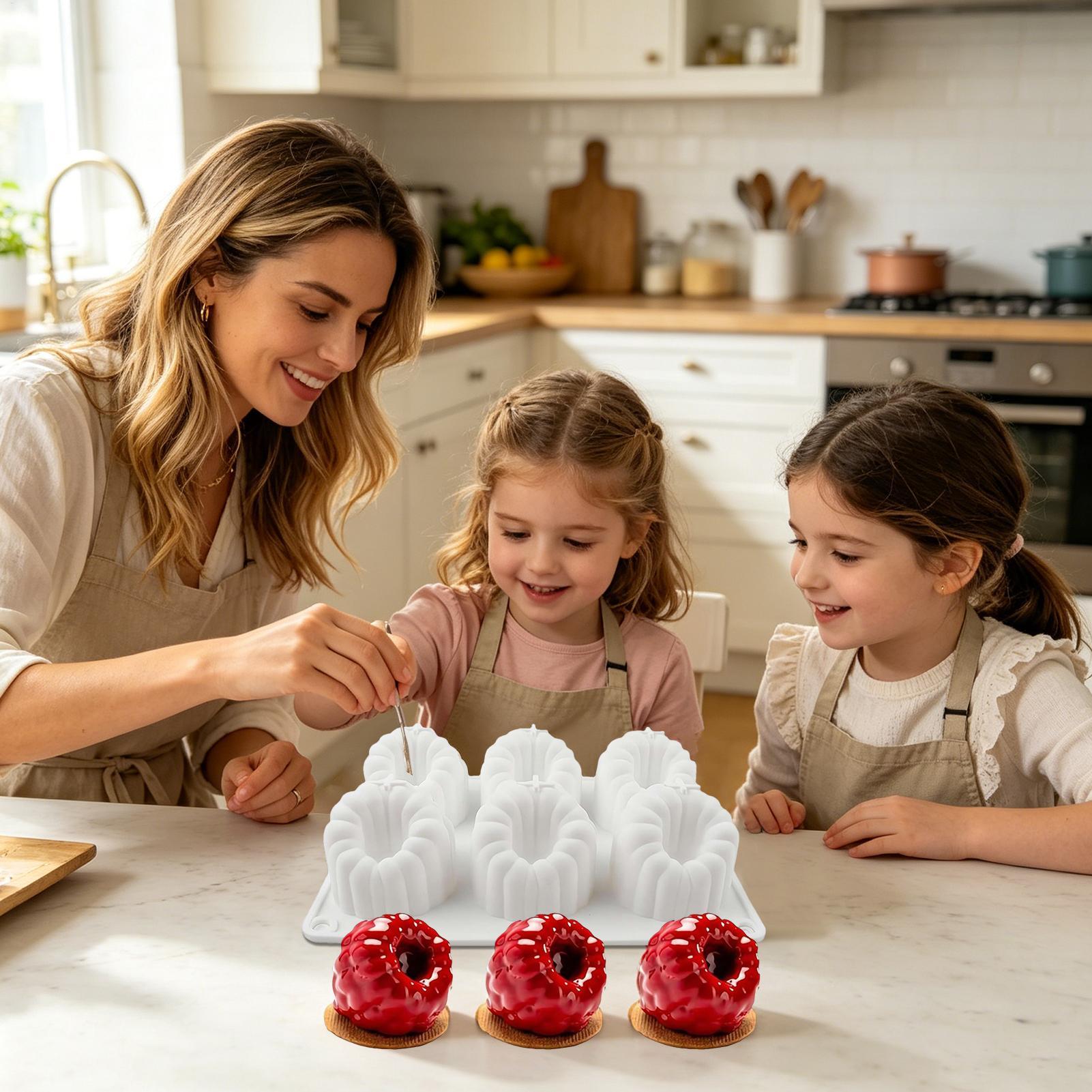 Molde de silicona con forma de - Kitchen Baking Molds reseña y precio