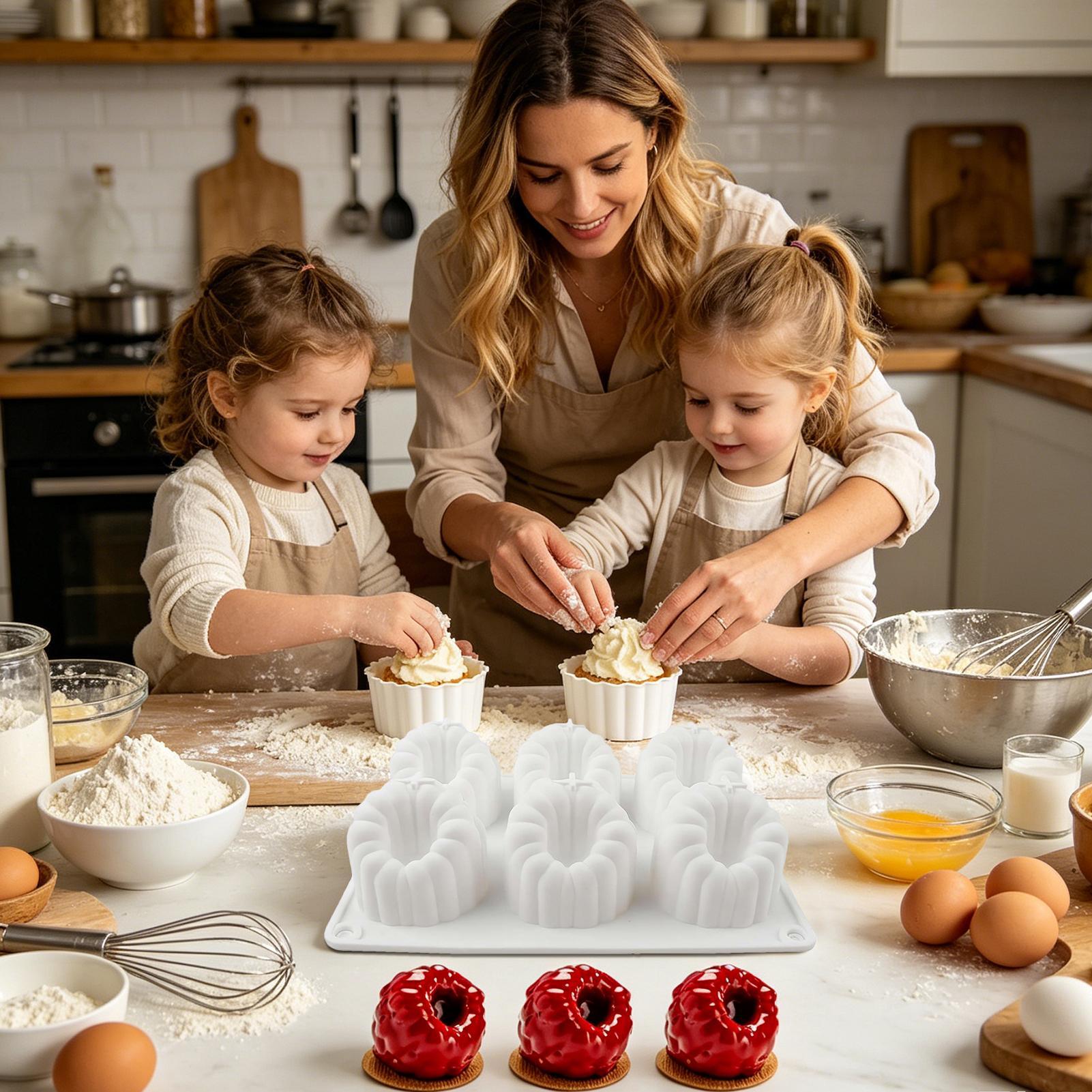 Molde de silicona con forma de - Kitchen Baking Molds reseña y precio
