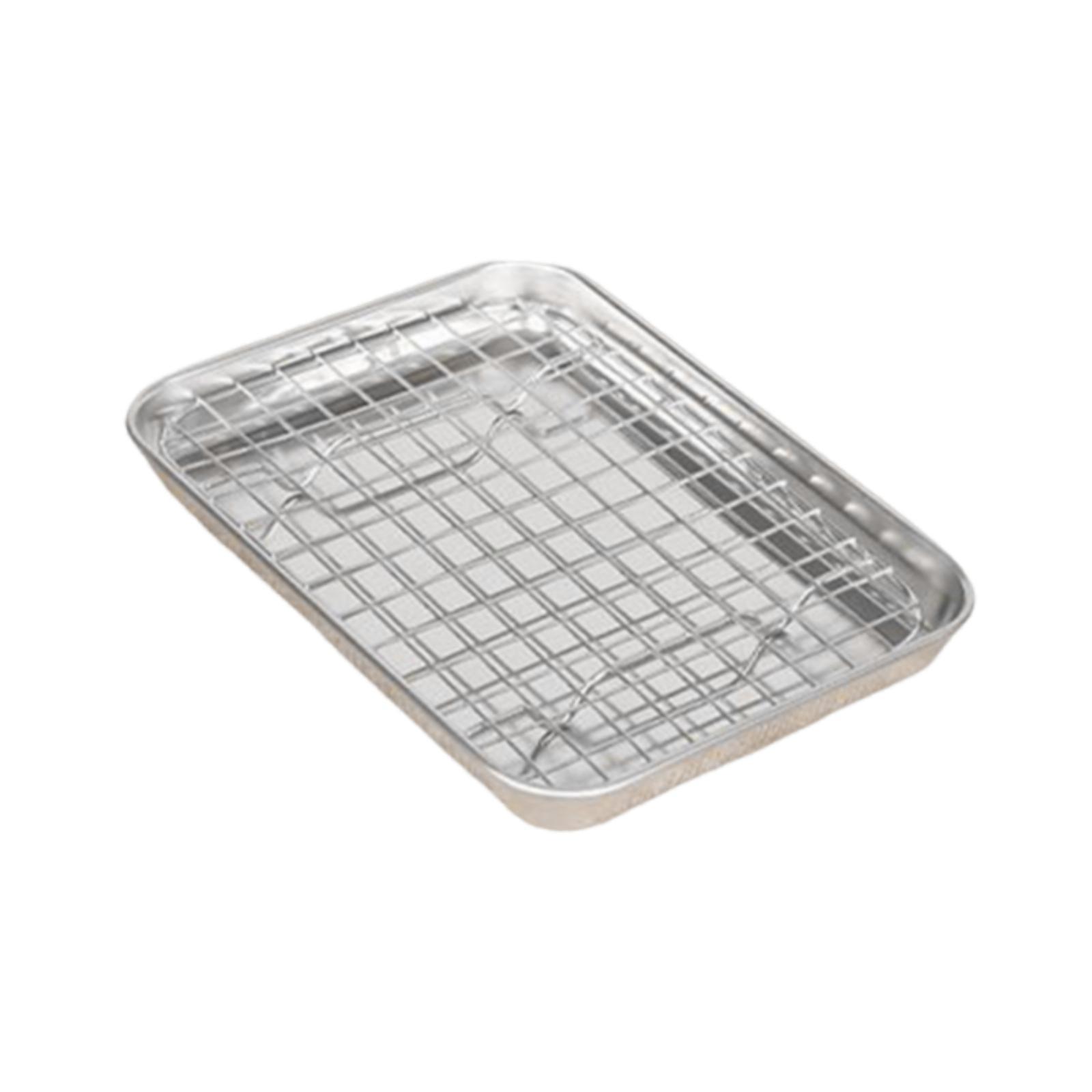 Bandeja de Horno de Acero Inox - Kitchen Baking Pan Storage reseña y precio