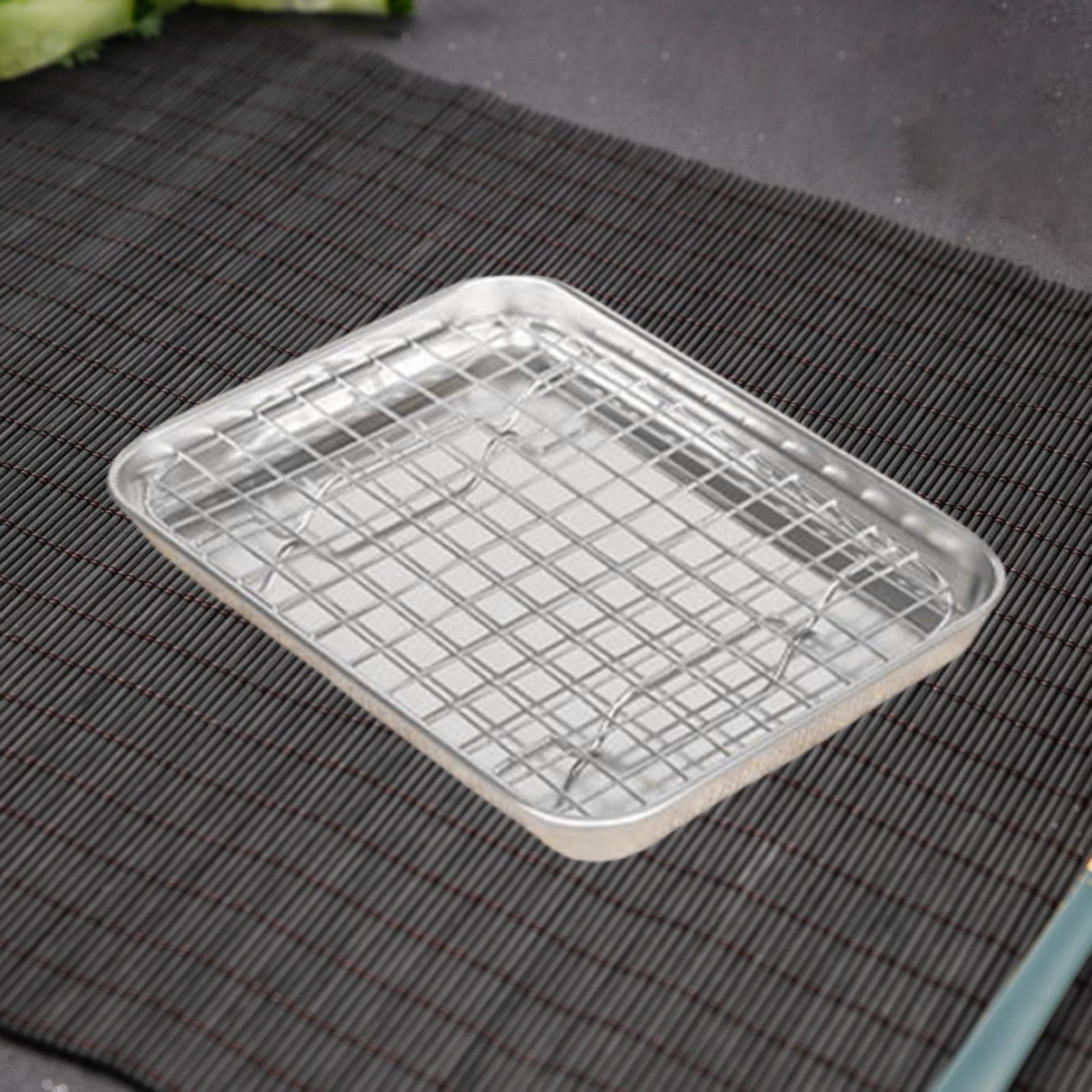 Bandeja de Horno de Acero Inox - Kitchen Baking Pan Storage reseña y precio