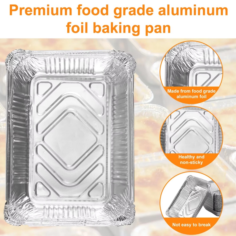 Contenedores desechables de pa - Kitchen Baking Pan Storage reseña y precio