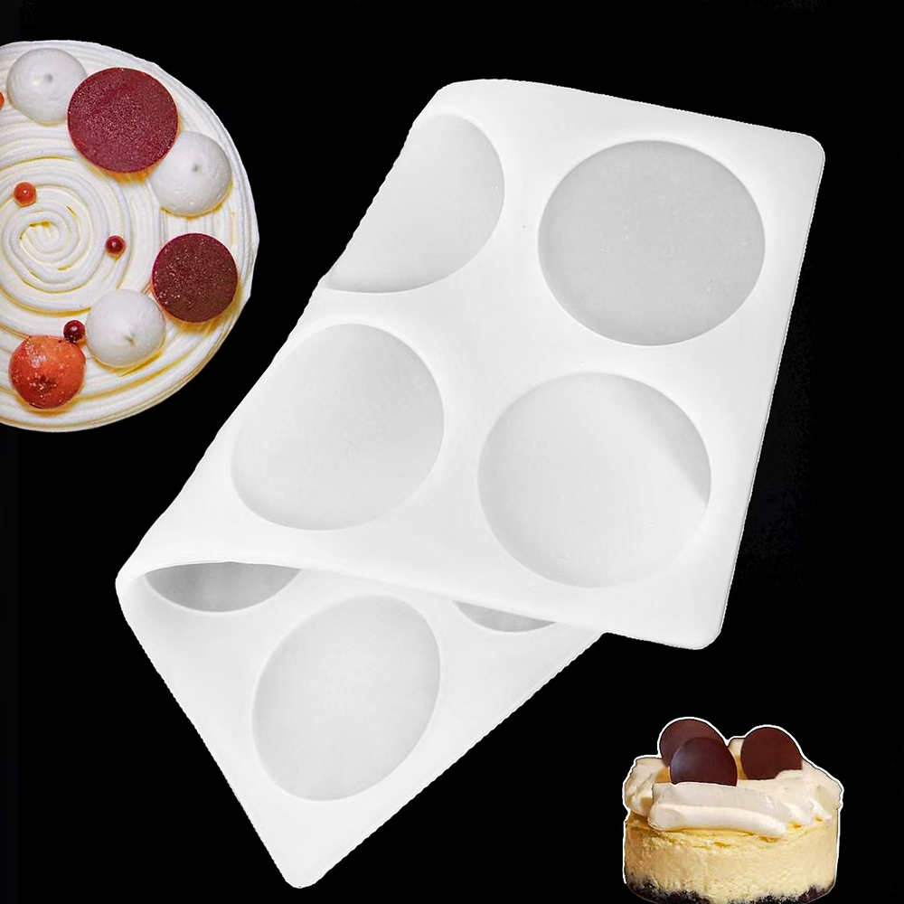 Molde de silicona cilíndrico p - Kitchen Baking Molds reseña y precio