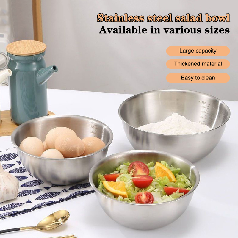 Juego de cuencos de acero inox - Stand Mixer Bowl reseña y precio