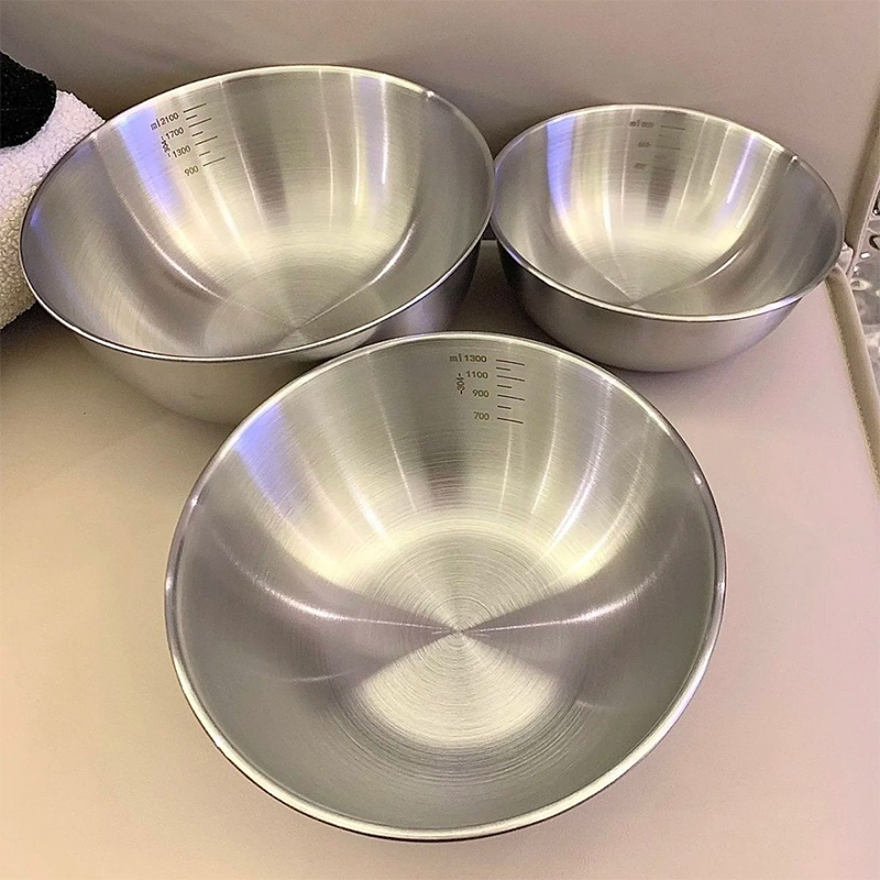 Juego de cuencos de acero inox - Stand Mixer Bowl reseña y precio