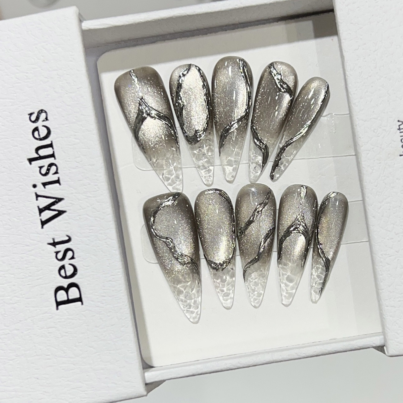 10 Uds. De uñas postizas de Ha - Decorating Tip Set reseña y precio