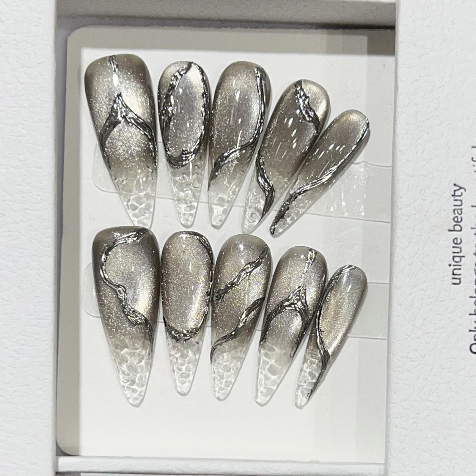10 Uds. De uñas postizas de Ha - Decorating Tip Set reseña y precio
