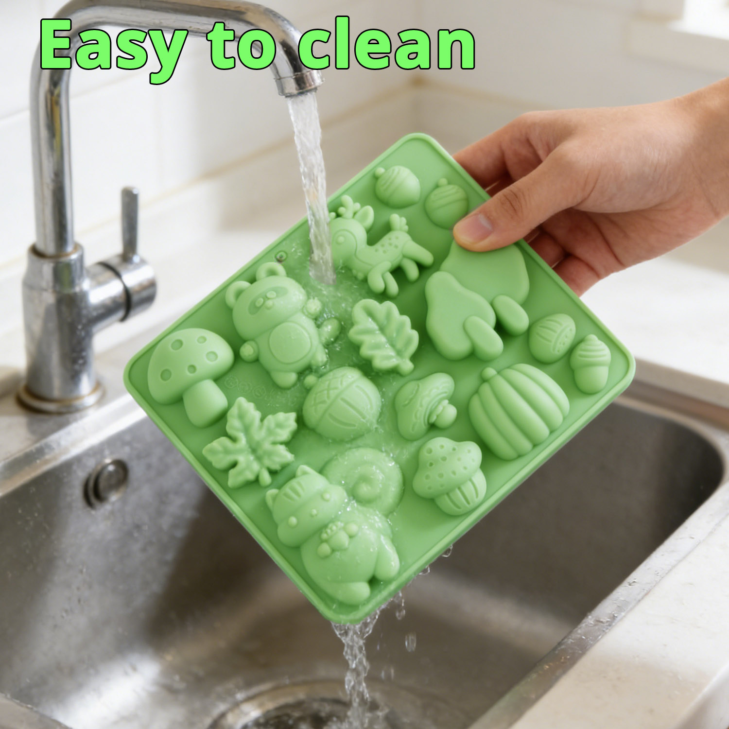 1 molde de silicona para paste - Kitchen Baking Molds reseña y precio