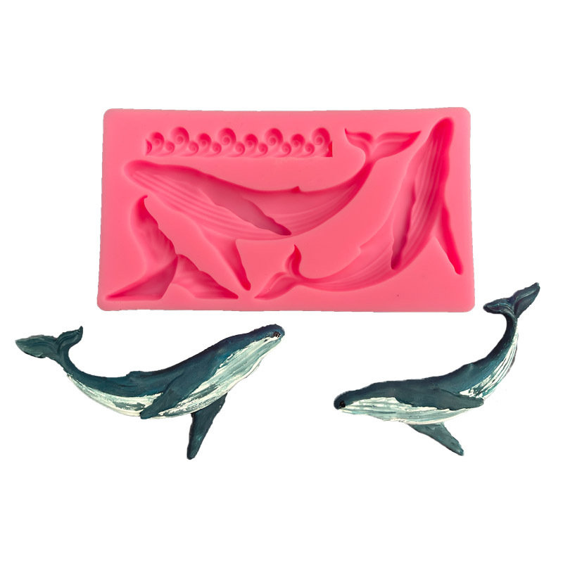 Molde de silicona de ballena D - Kitchen Baking Store reseña y precio