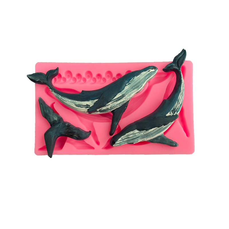 Molde de silicona de ballena D - Kitchen Baking Store reseña y precio