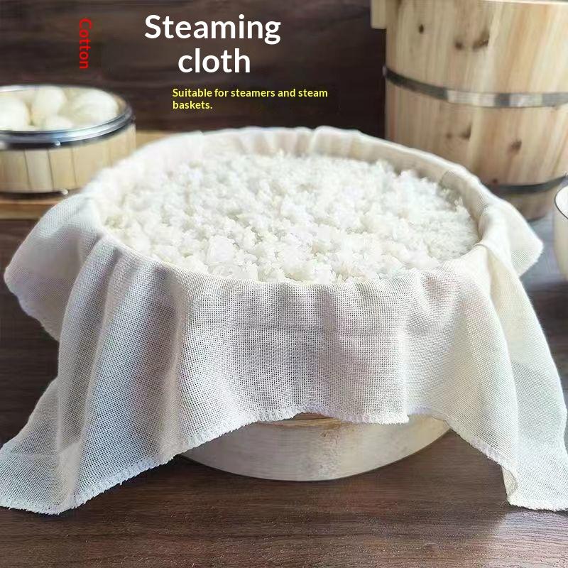 Paño de vapor redondo de algod - Kitchen Accessories For Baking reseña y precio