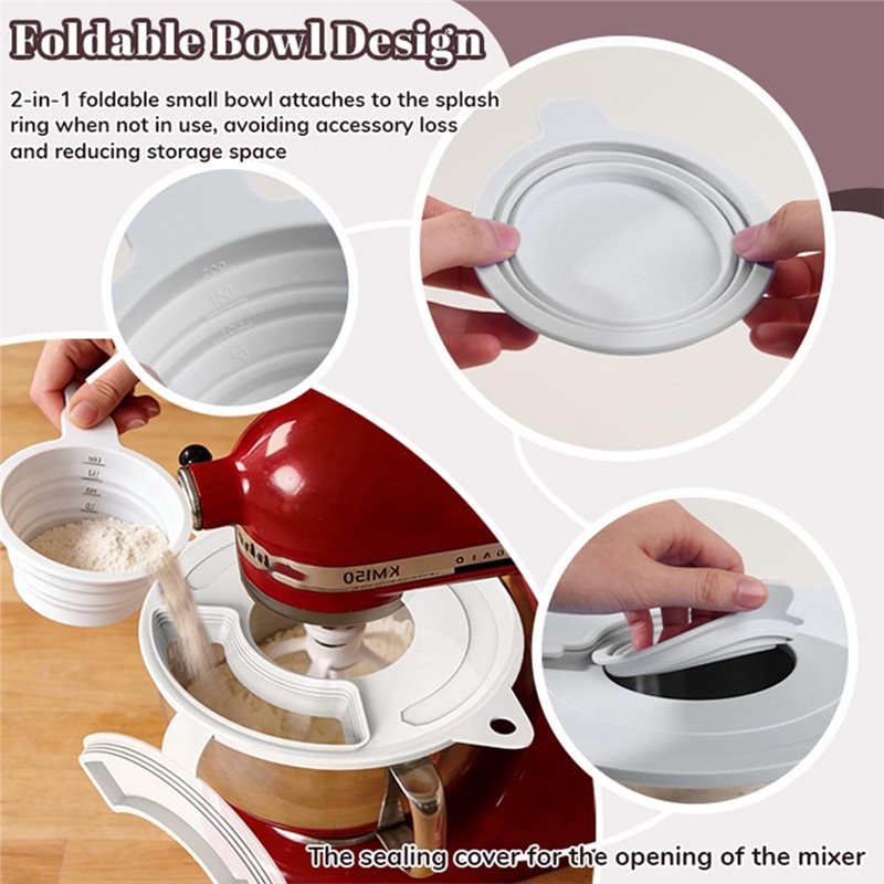 【NECESSITY】Cubierta de silicon - Stand Mixer Bowl reseña y precio