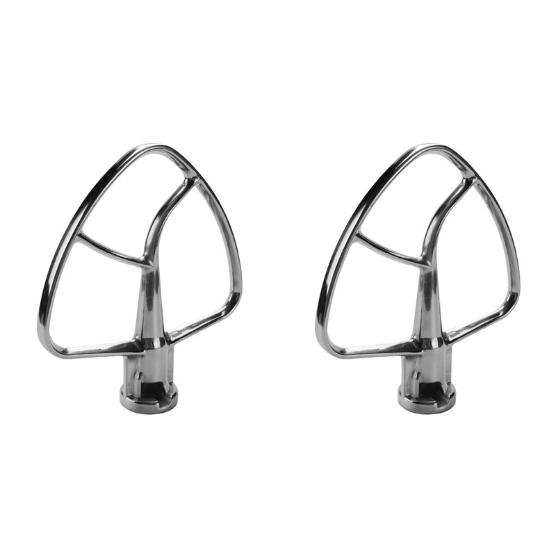 WHYY-2X Batidor plano de acero - Kitchen Baking Aid reseña y precio