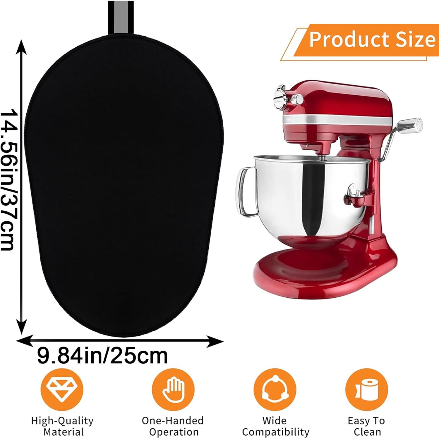 Alfombrilla deslizante para me - Stand Mixer Bowl reseña y precio