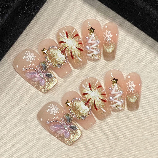 Juego de 10 Uñas Postizas Deco - Decorating Tip Set reseña y precio