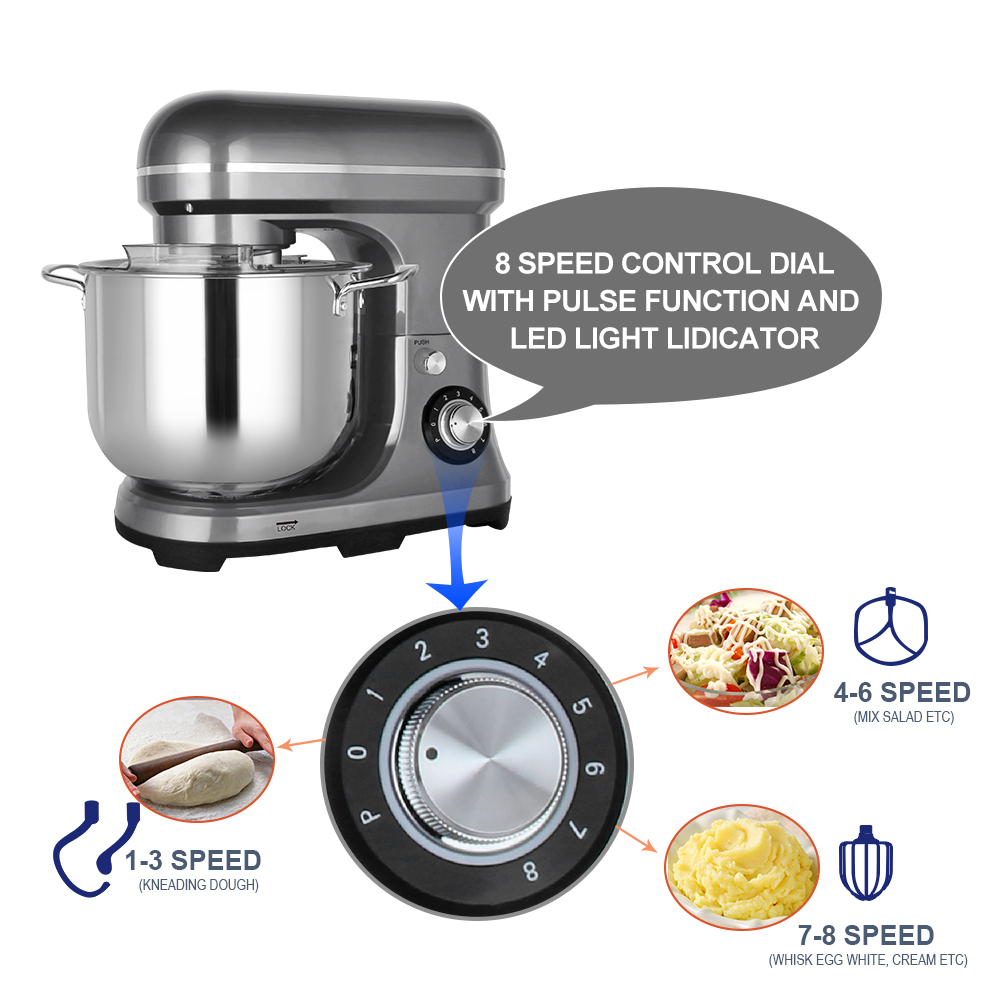 Batidora Eléctrica Grande y Po - Kitchen Baking Cake reseña y precio