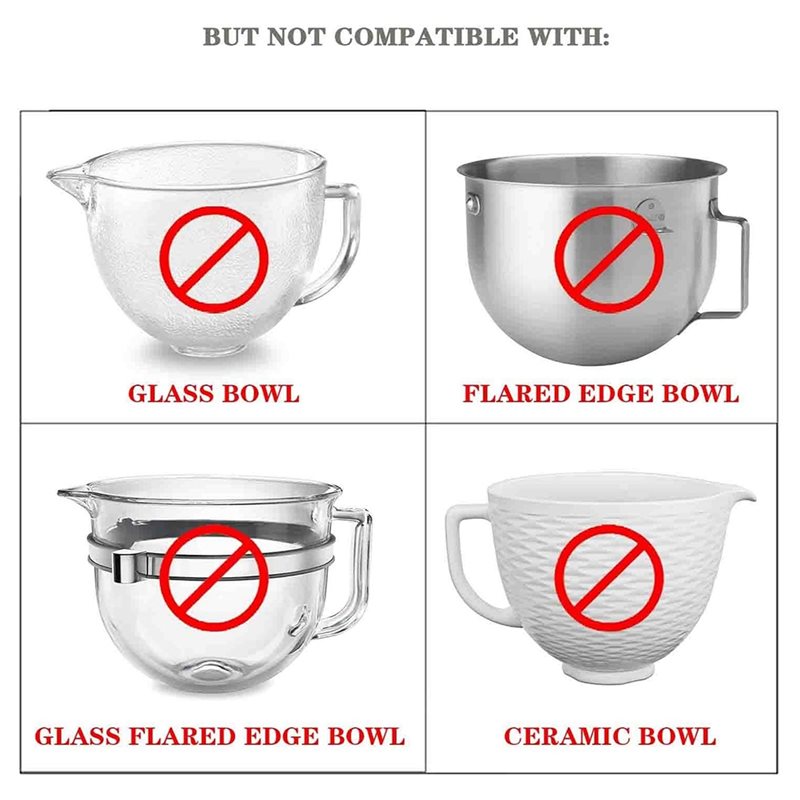 YCOC-para Kitchenaid 5,5-6QT a - Stand Mixer Bowl reseña y precio