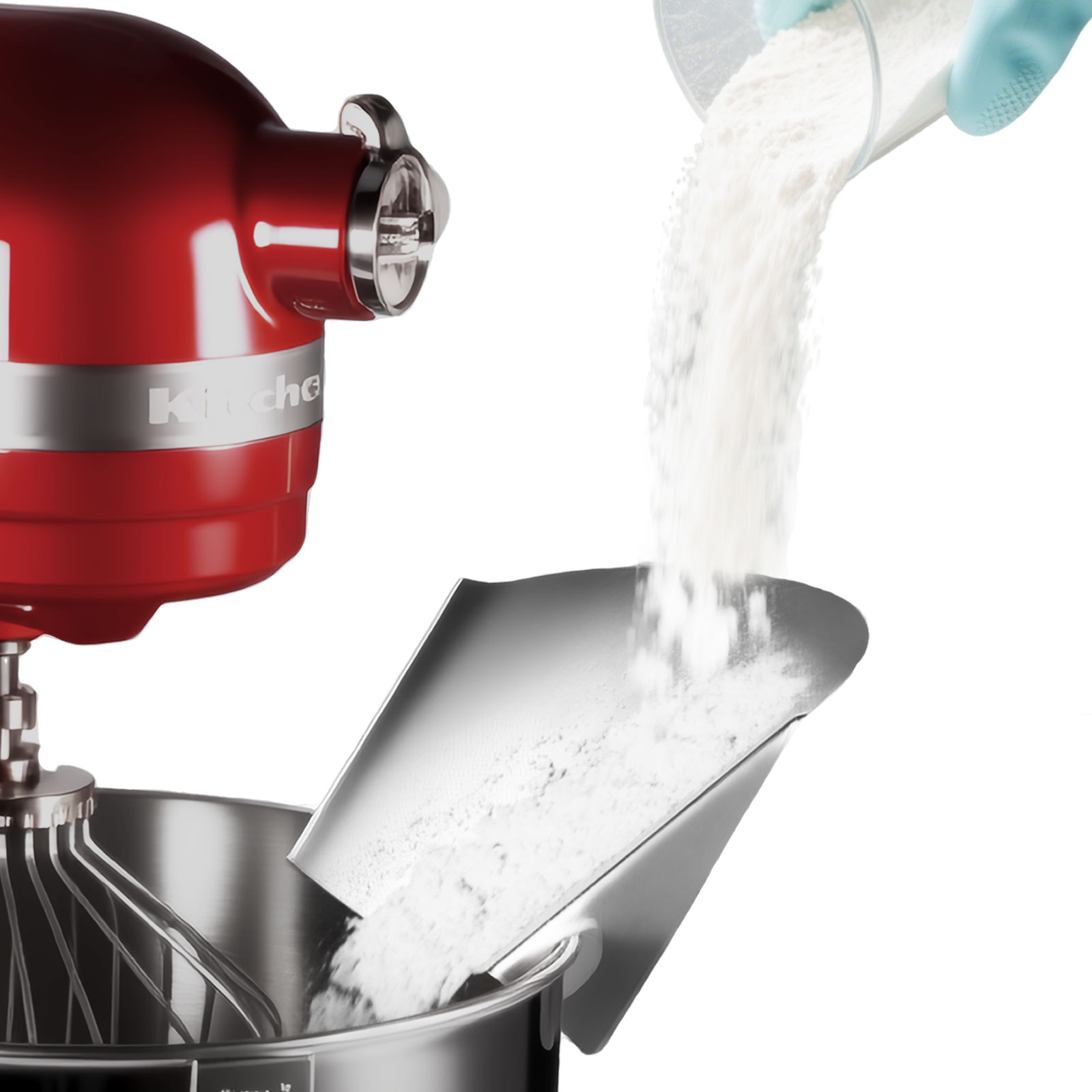 Protector basculante de acero  - Stand Mixer Bowl reseña y precio
