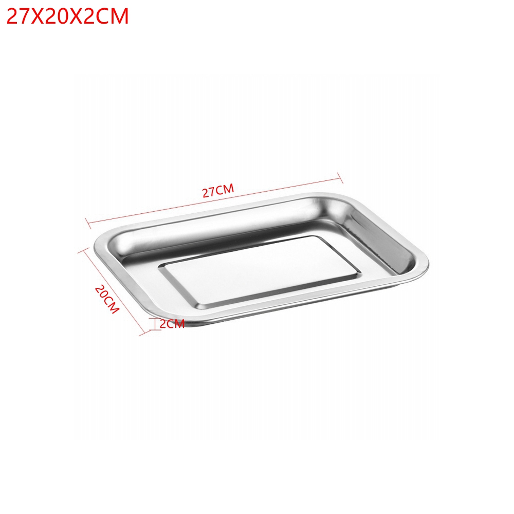 Bandejas rectangulares de acer - Kitchen Baking Pan Storage reseña y precio