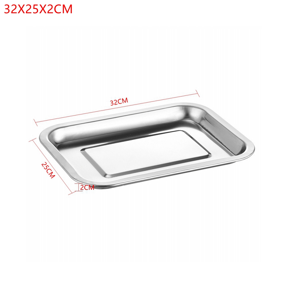 Bandejas rectangulares de acer - Kitchen Baking Pan Storage reseña y precio