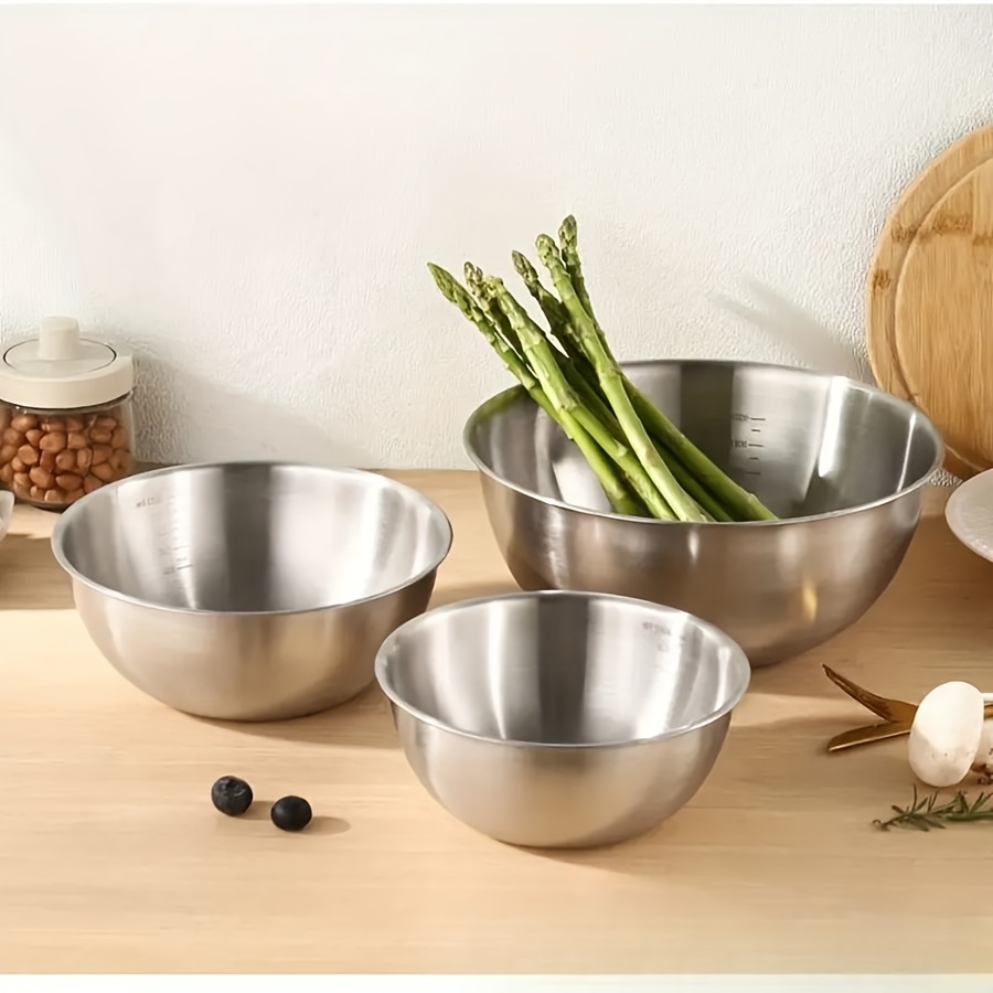 Juego de 3 tazones para ensala - Kitchen Baking Store reseña y precio