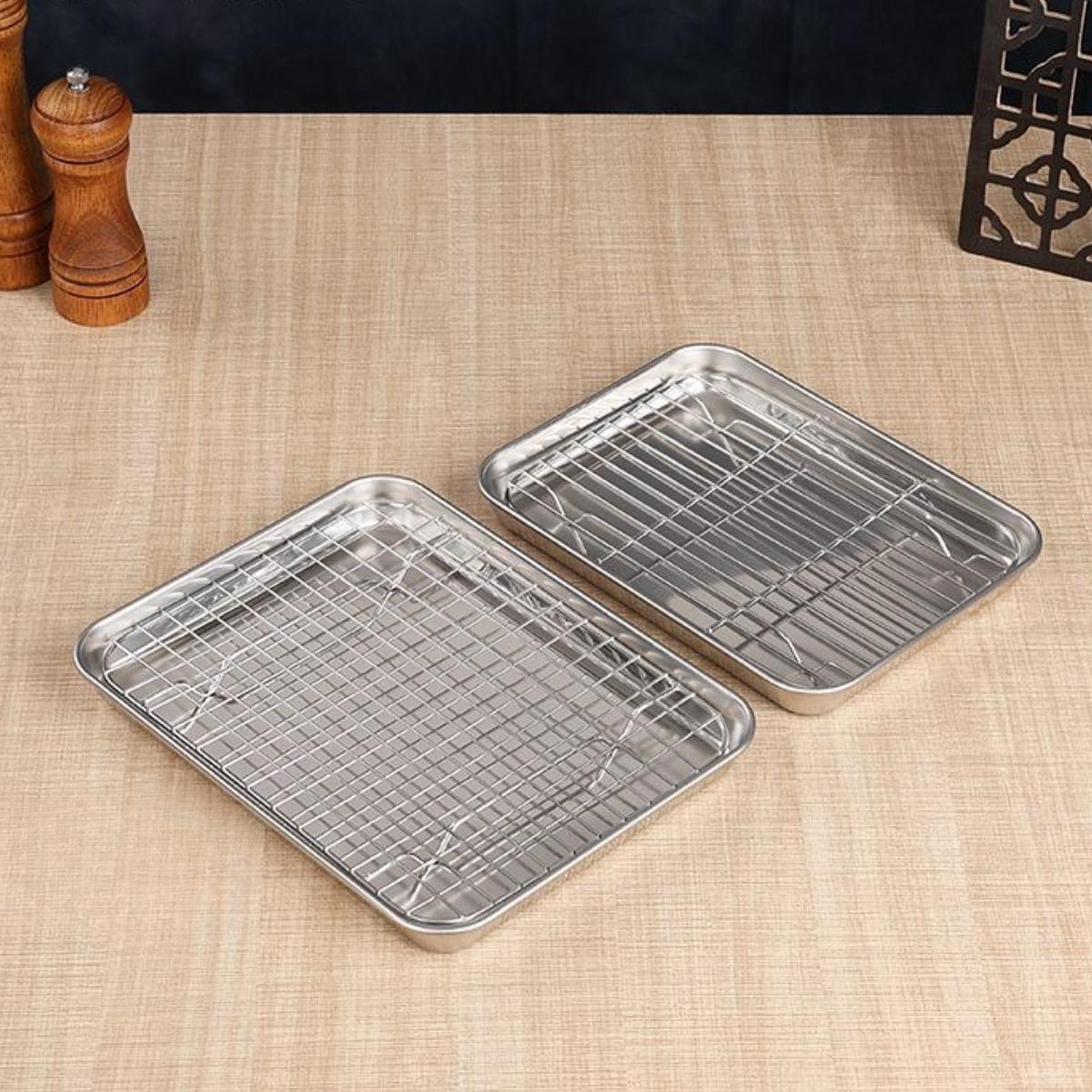 Bandeja para hornear galletas  - Kitchen Baking Pan Storage reseña y precio