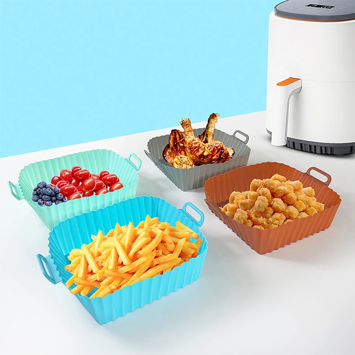 Molde de silicona para freidor - Kitchen Accessories For Baking reseña y precio