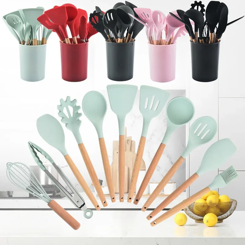 Juego de 12 piezas de utensili - Kitchen Baking Pan Storage reseña y precio