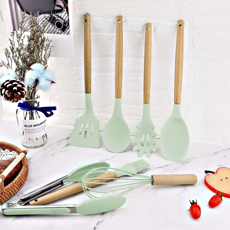 Juego de 12 piezas de utensili - Kitchen Baking Pan Storage reseña y precio