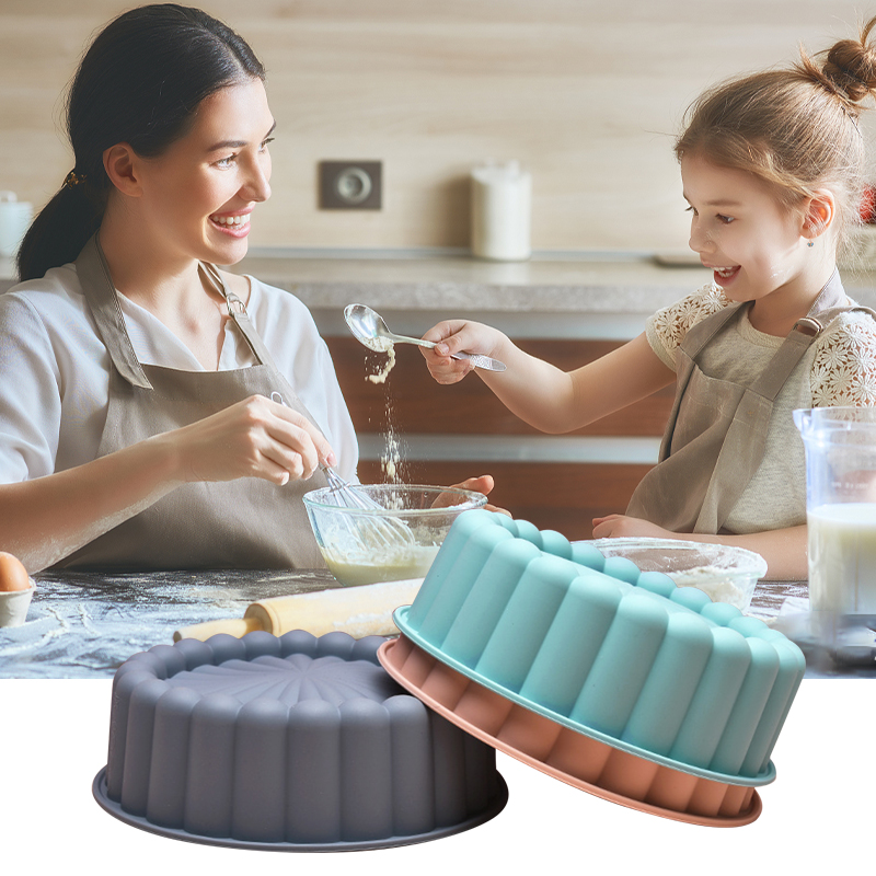 Organizador de moldes de silic - Kitchen Baking Pan Storage reseña y precio